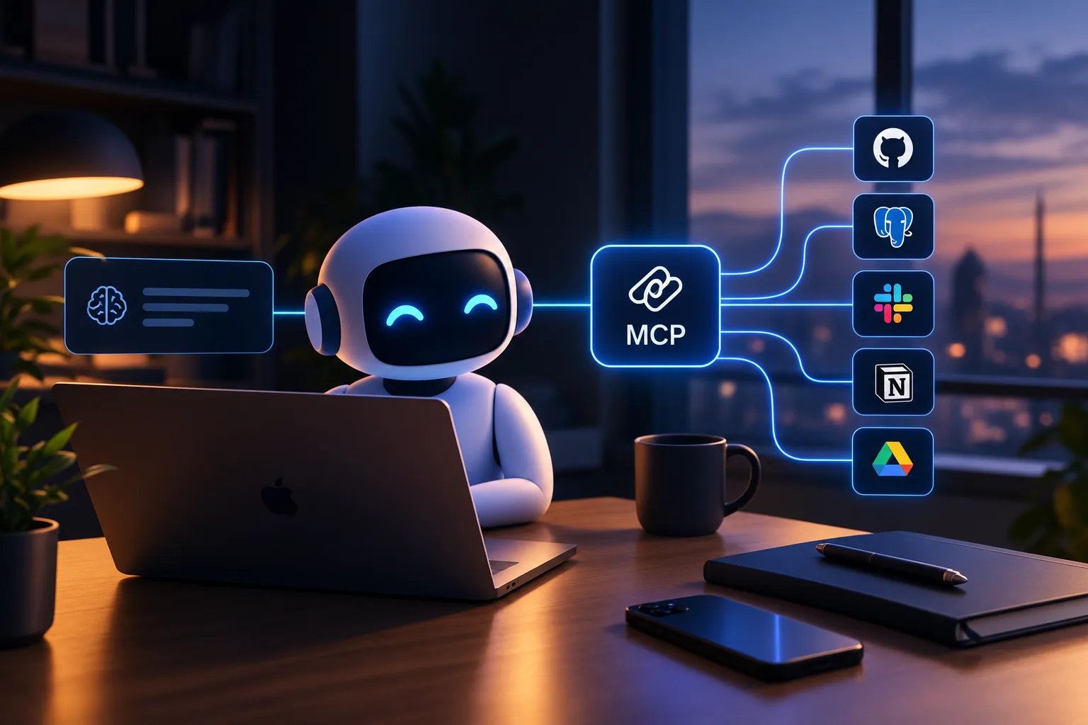 Model Context Protocol (MCP) ve Otonom Ajan Orkestrasyonu — yazının kapak görseli